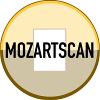 Mozartscan Logo mit Schrift